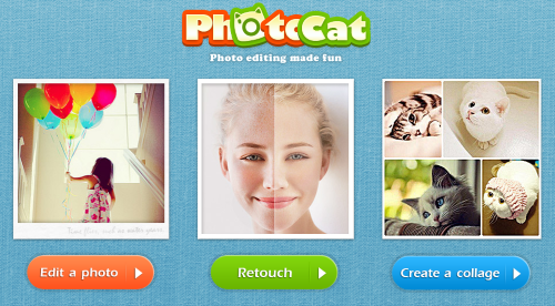 photocat има интересни възможности за правене на колажи