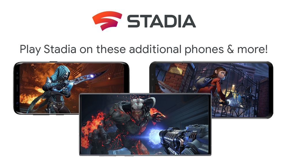 Stadia разшири каталога на поддържаните смартфони